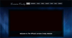 Desktop Screenshot of lorrainecrosby.co.uk